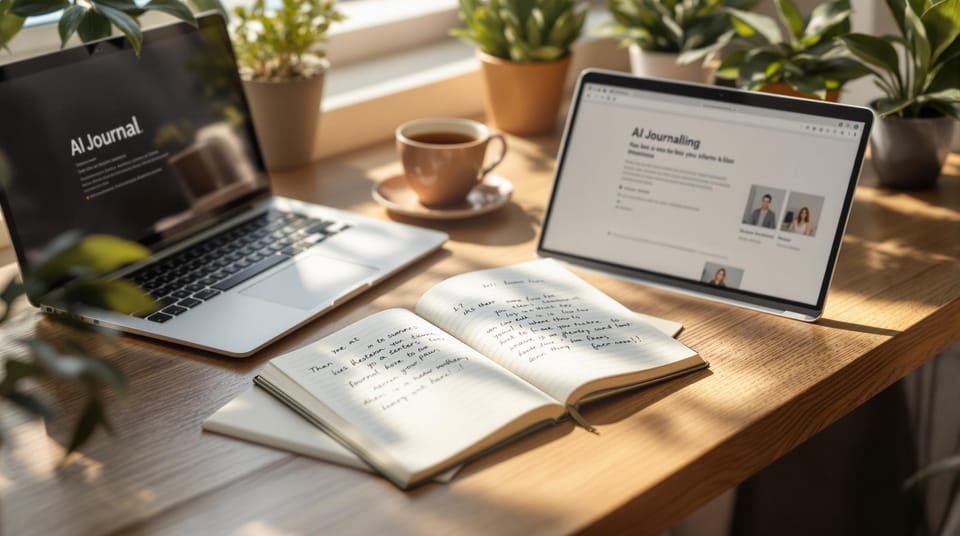 AI Journaling vs. Traditional Writing for Self-Discovery